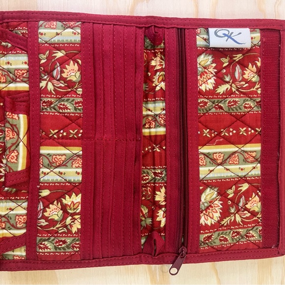 quilted wallet Red - Picture 5 of 6